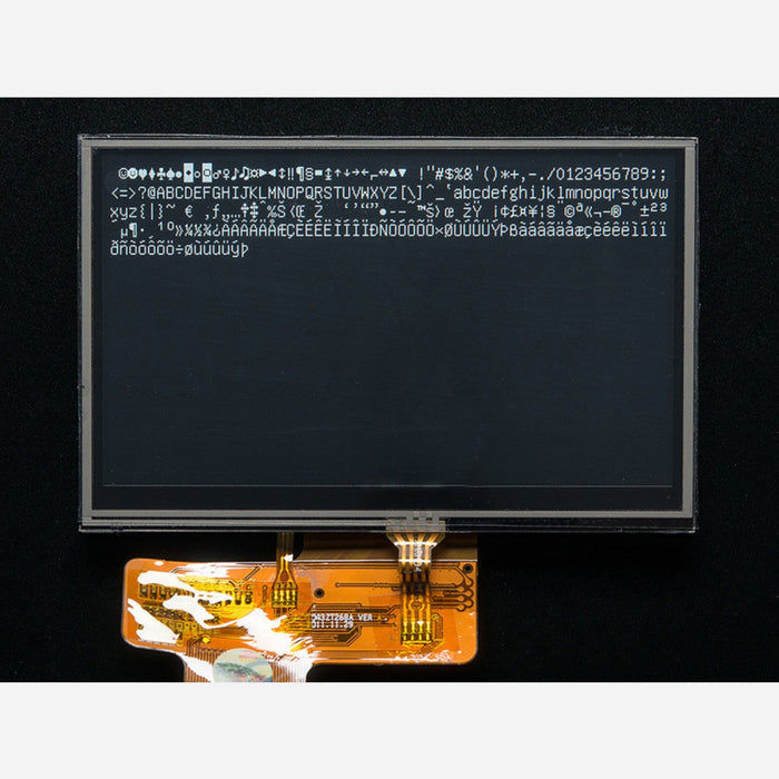 4.3 40-pin TFT Display - 480x272 with Touchscreen