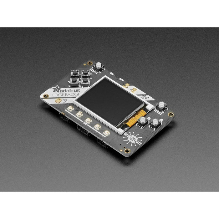 Adafruit EdgeBadge - TensorFlow Lite for Microcontrollers
