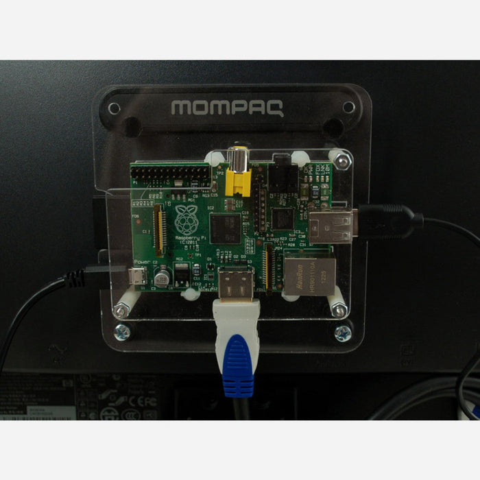 VESA mount for Raspberry Pi Model A and Model B