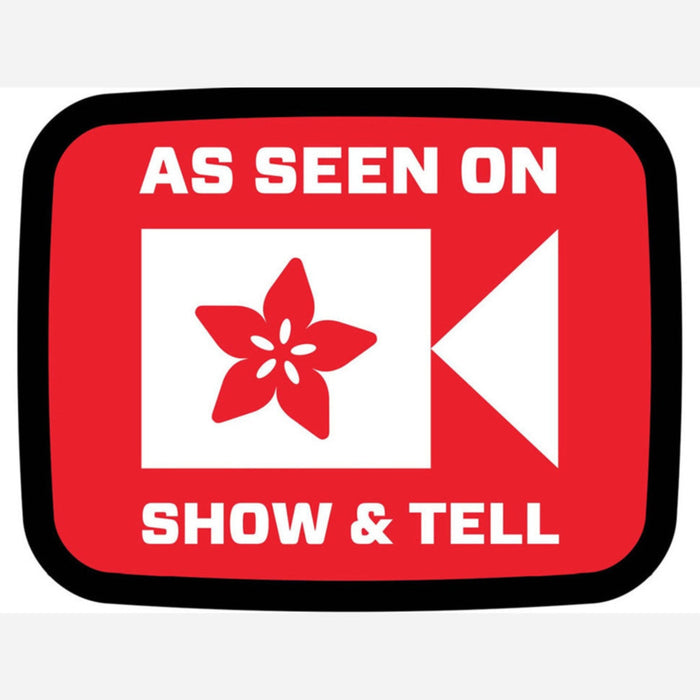 AS SEEN ON SHOW AND TELL - Sticker!