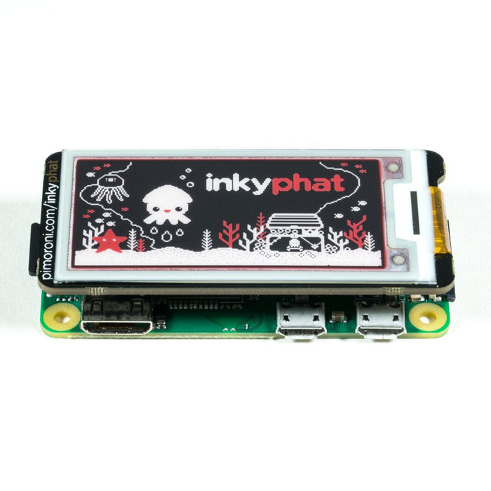 Inky pHAT (ePaper/eInk/EPD) - Red/Black/White