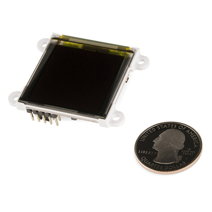 Serial Miniature OLED Module - 1.5 (μOLED-128-G2-GFX)