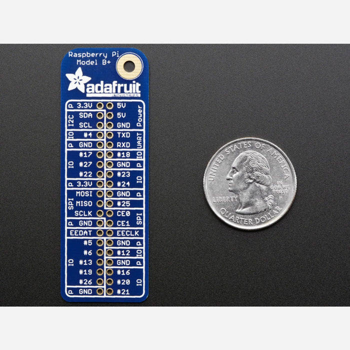 Adafruit GPIO Reference Card for Raspberry Pi Model B+/Pi 2/Pi 3