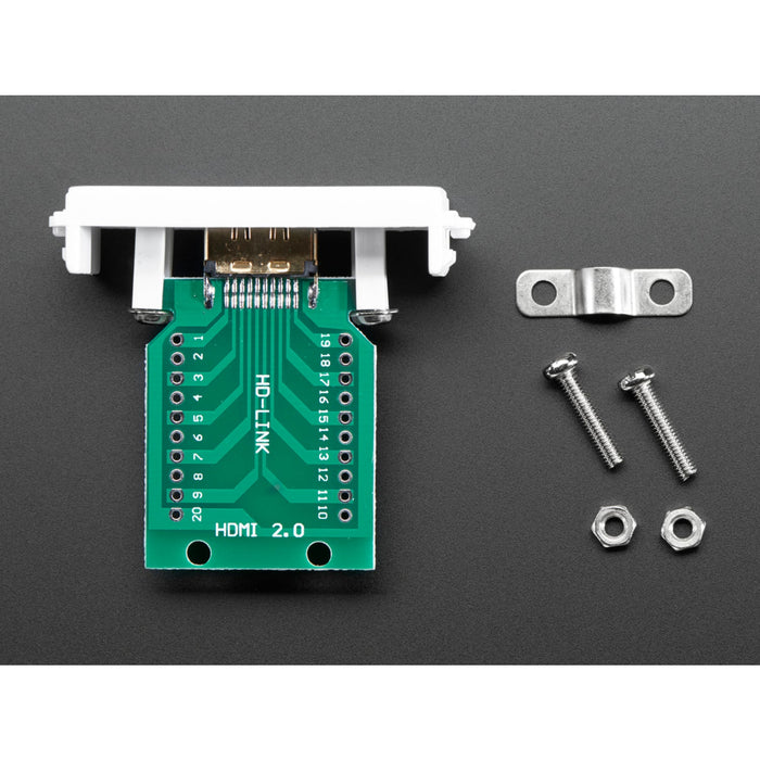 Panel Mount HDMI Socket Breakout