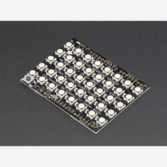 Adafruit NeoPixel Shield - 40 RGBW - Warm White - ~3000K