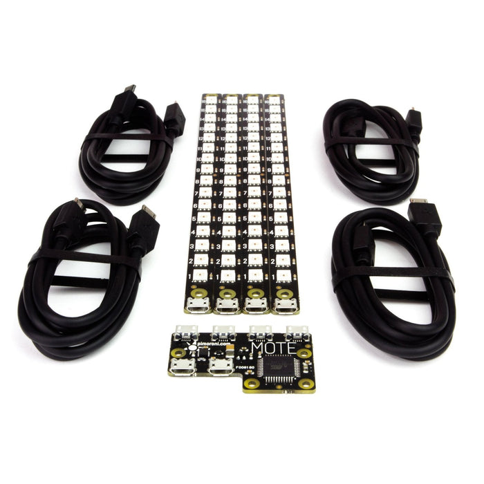 Mote - Complete Kit (Host + 4 Sticks + Cables)