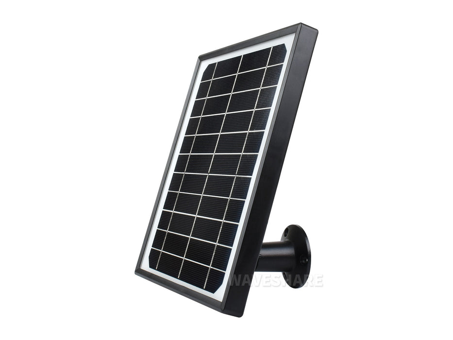 6W Monocrystalline Solar Panel with Toughened Glass - 5.5V