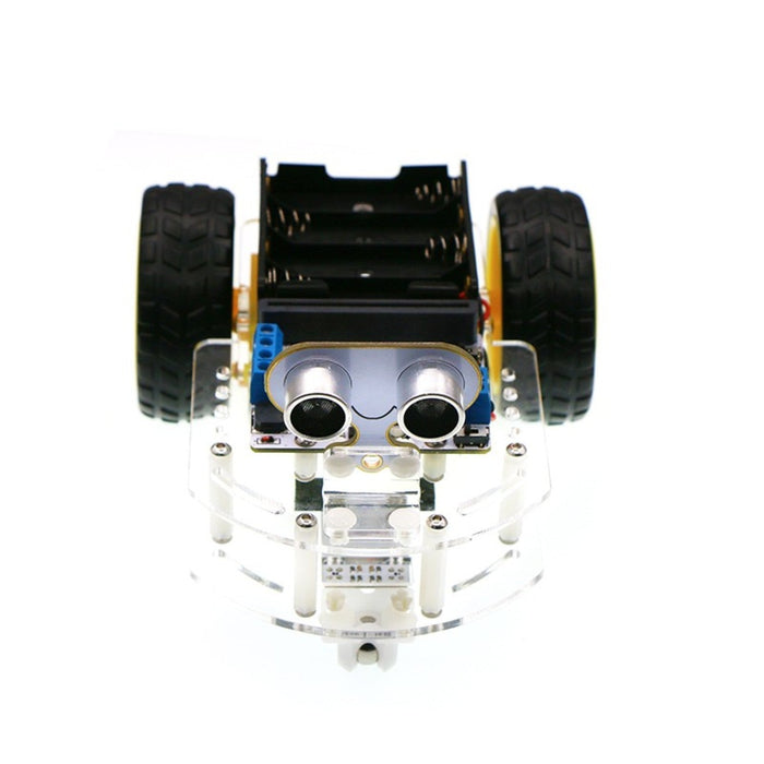 Motor:bit acrylic smart car kit (without micro:bit board)