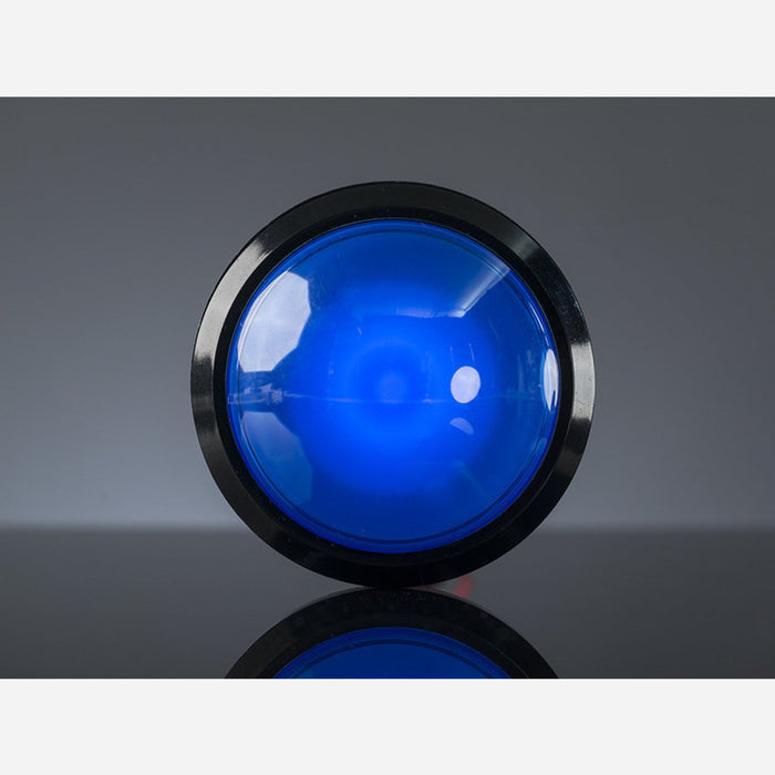 Massive Arcade Button with LED - 100mm Blue