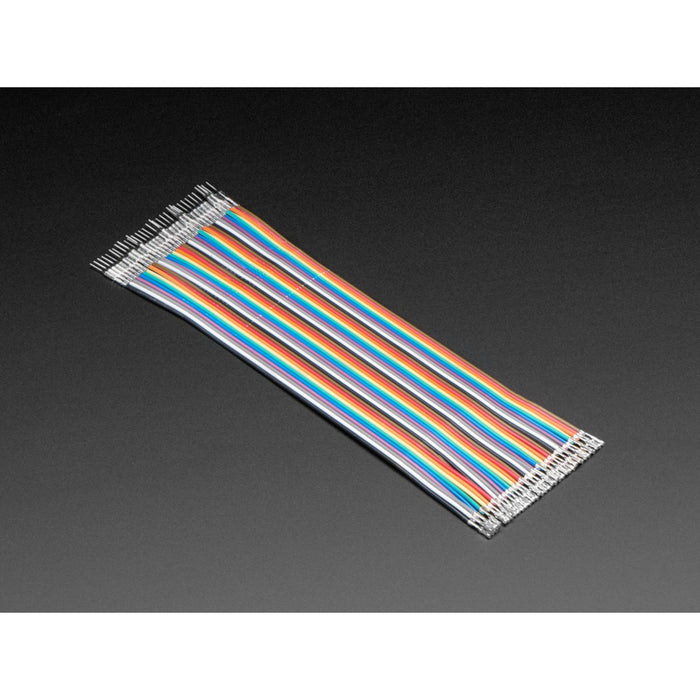 Premium Male/Female Raw Jumper Wires - 40 x 6