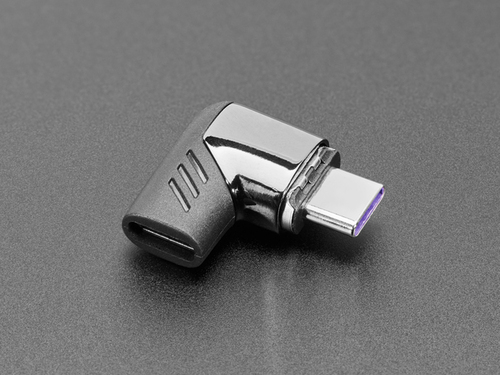 Magnetic Right Angle USB Type C Adapter - 120W Data and Power