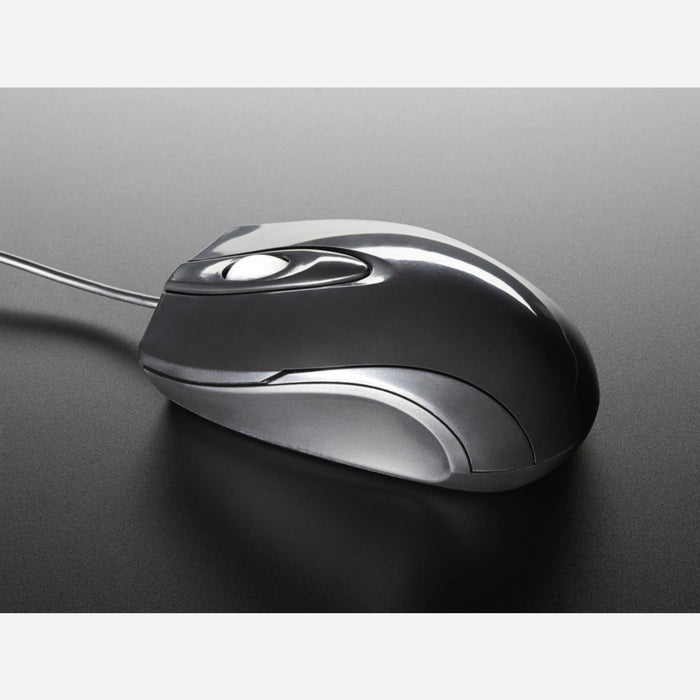 USB Wired Mouse - Two Buttons plus Wheel