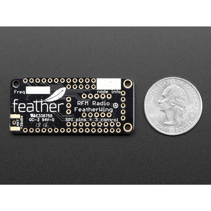 Adafruit LoRa Radio FeatherWing - RFM95W 900 MHz