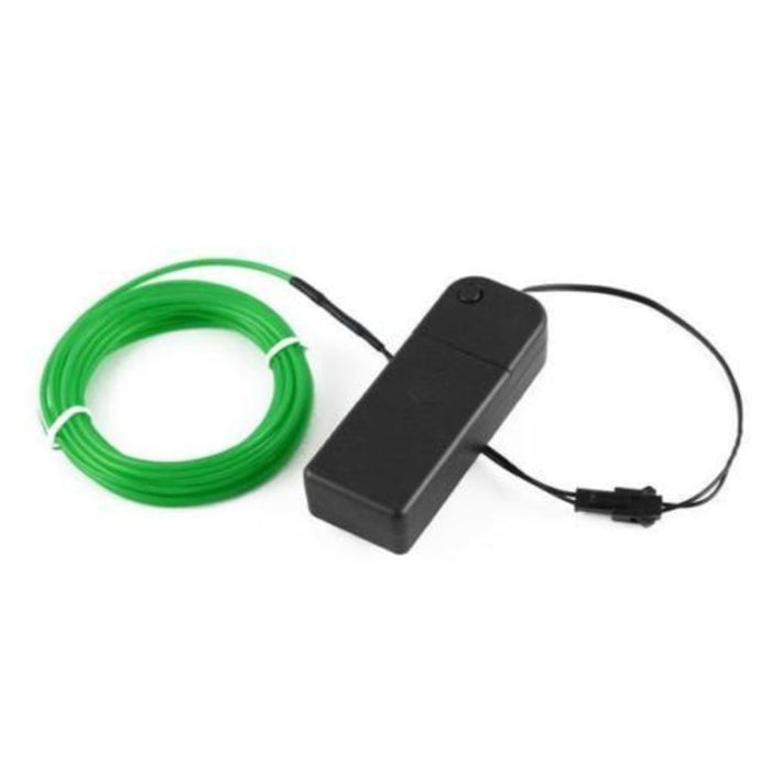 EL Wire - Green 5m With Inverter
