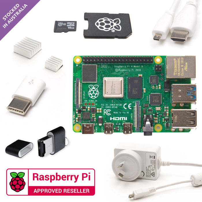 Little Bird Raspberry Pi 4 Essentials Kit (2GB) with 32G SD card