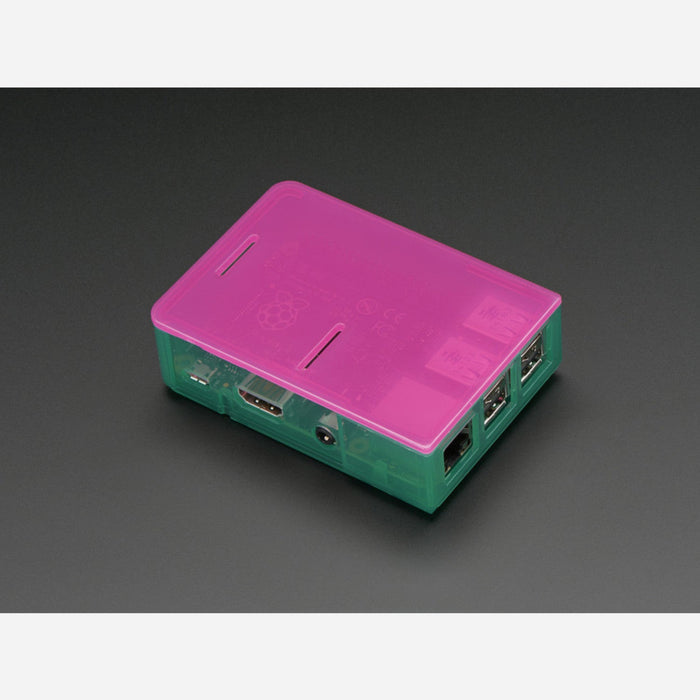 Pi Model B+ / Pi 2 / Pi 3 Case Base - Green