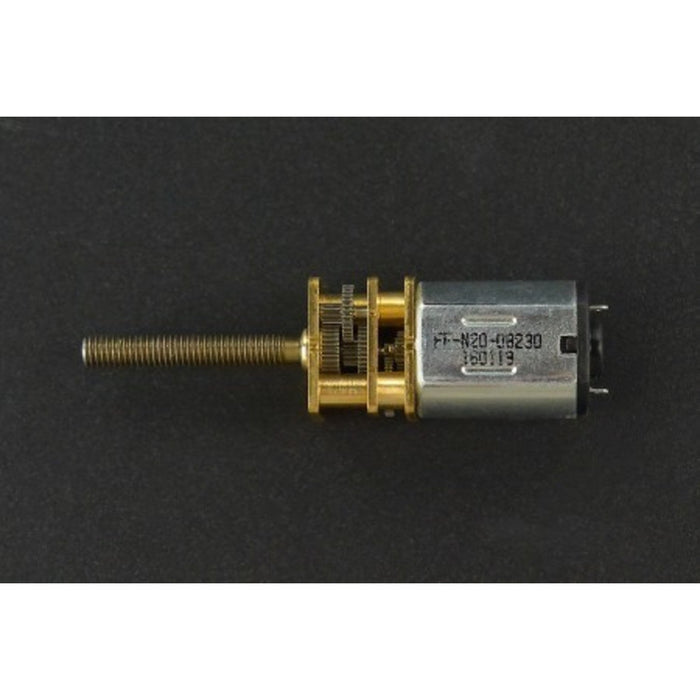 Micro Metal DC Geared Motor with Lead Screw (6V 98RPM M3*20)