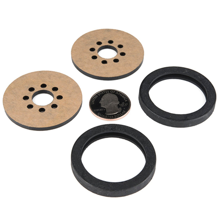 Precision Disc Wheel - 2 (Black, 2 Pack)