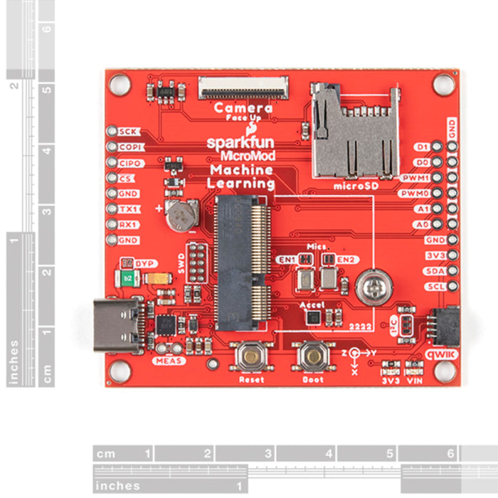 SparkFun MicroMod Machine Learning Carrier Board