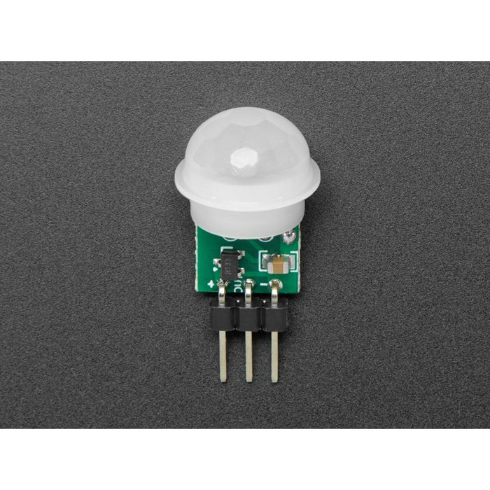 Breadboard-friendly Mini PIR Motion Sensor with 3 Pin Header