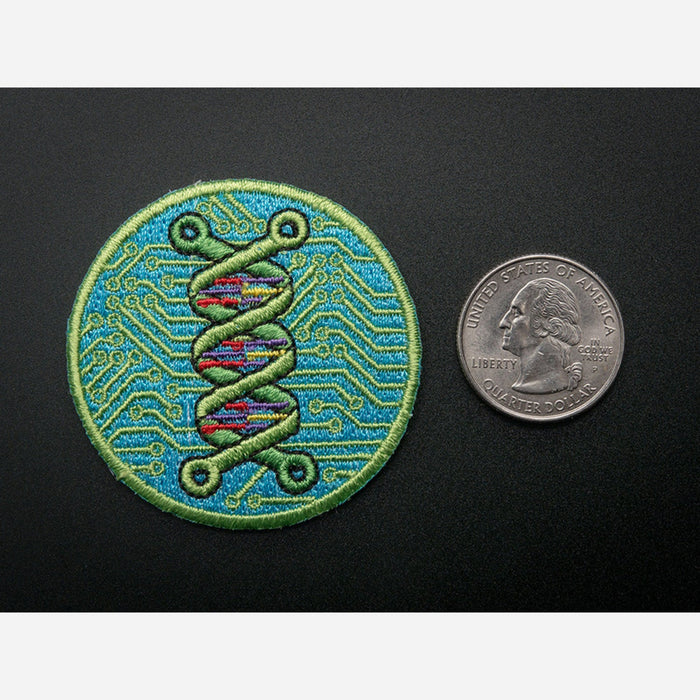 Biohacking- Skill badge, iron-on patch