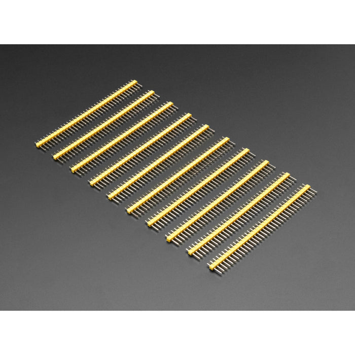 Break-away 0.1 36-pin strip male header - Yellow - 10 pack