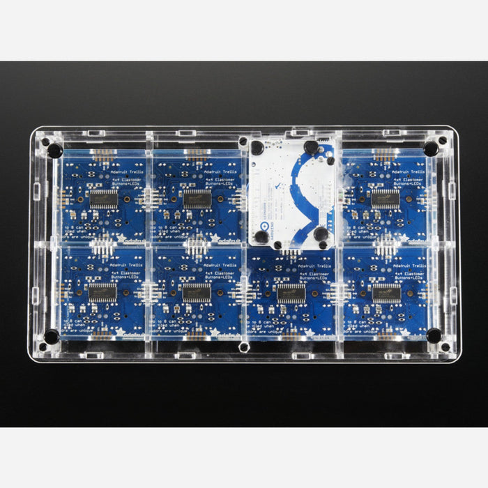 Adafruit HELLA UNTZtrument! Open-Source 16x8 Grid Controller Kit [White LEDs]