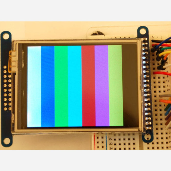 2.8 18-bit color TFT LCD with touchscreen breakout board [ILI9325]