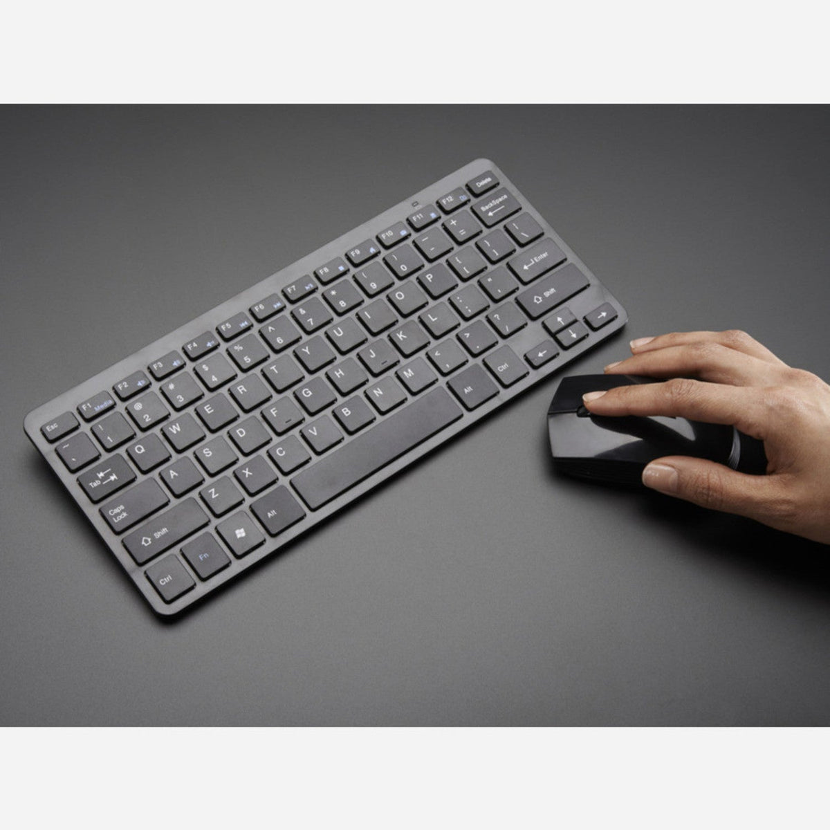 Wireless Keyboard and Mouse Combo w/ Batteries - One USB Port! — Little Bird