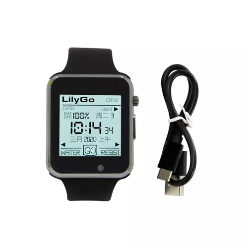 TTGO T-Watch-2020 ESP32 Main Chip 1.54 Inch Touch Display Programmable Wearable Environmental Interaction