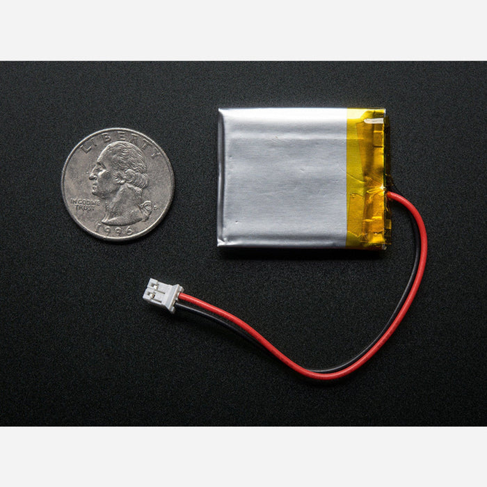 Lithium Ion Polymer Battery - 3.7v 500mAh