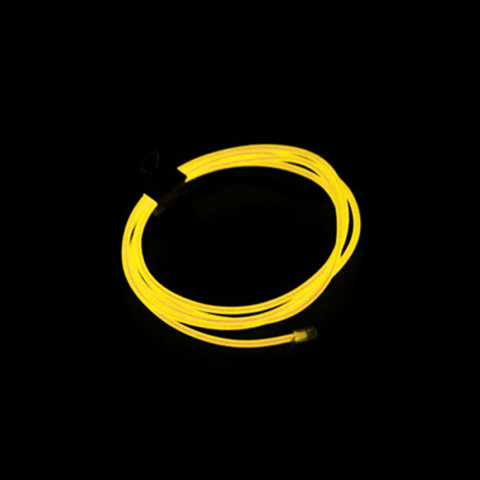 Neon Light EL Wire 1000mmx2.3mm Yellow