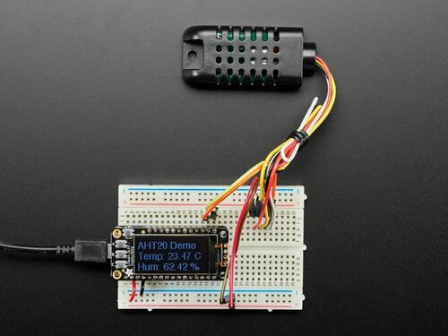 AM2301B - Wired Enclosed AHT20 - Temperature and Humidity Sensor