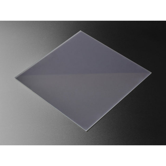 Black LED Diffusion Acrylic Panel 12 x 12 - 0.1 / 2.6mm thick