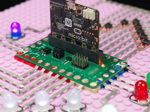 Crazy Circuits Bit Board Kit - Makes micro:bit LEGO® compatible
