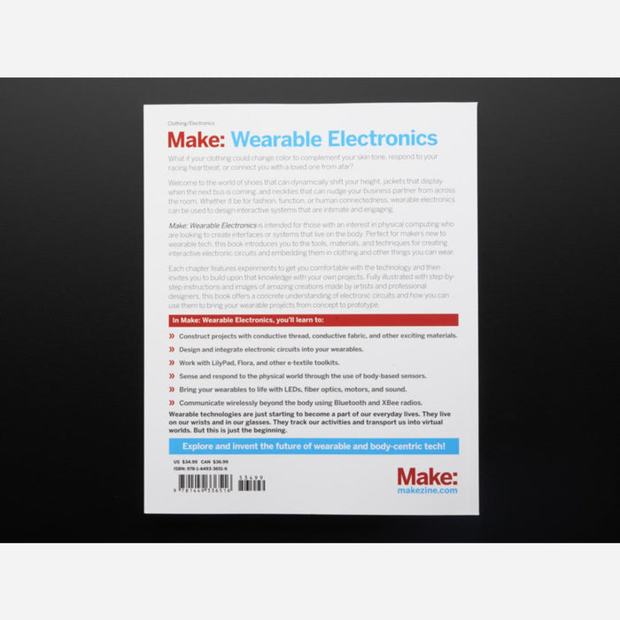 Make: Wearable Electronics by Kate Hartman