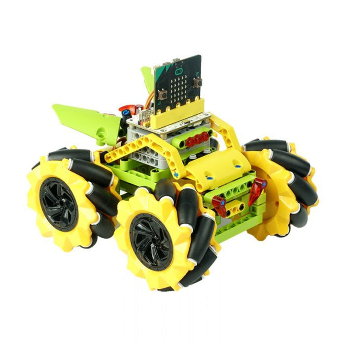 micro:bit Wonder Rugged Car (Yellow) (without micro:bit board)