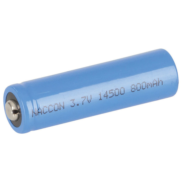 14500 Rechargeable Li-Ion Battery 800mAh 3.7V Nipple