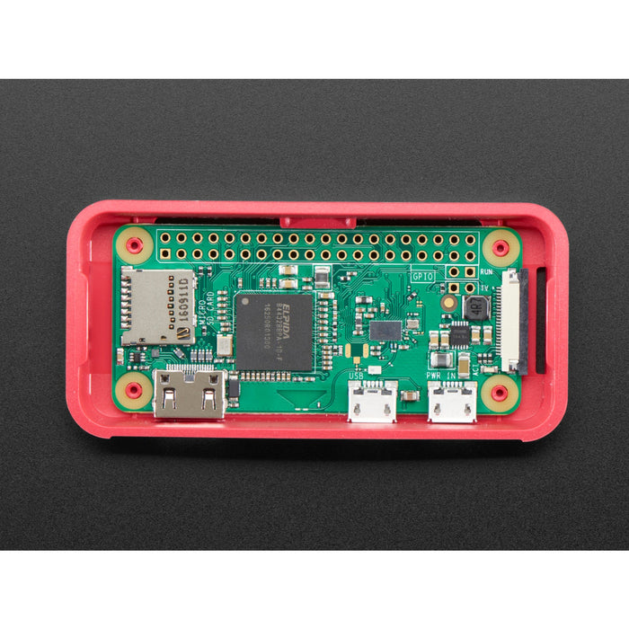 Pi Foundation Raspberry Pi Zero Case + Mini Camera Cable