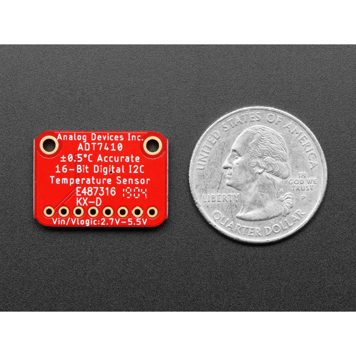 ADT7410 High Accuracy I2C Temperature Sensor Breakout Board