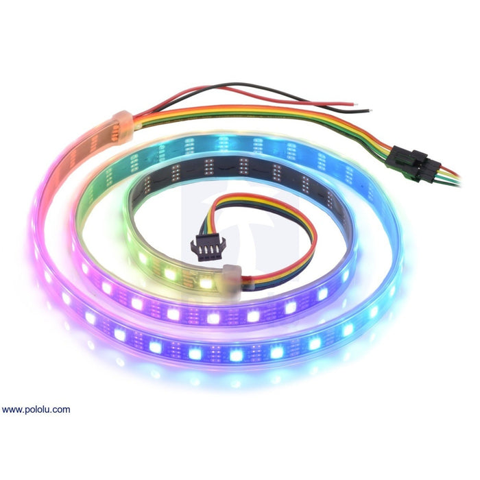 Addressable RGB 60-LED Strip, 5V, 1m (SK9822)