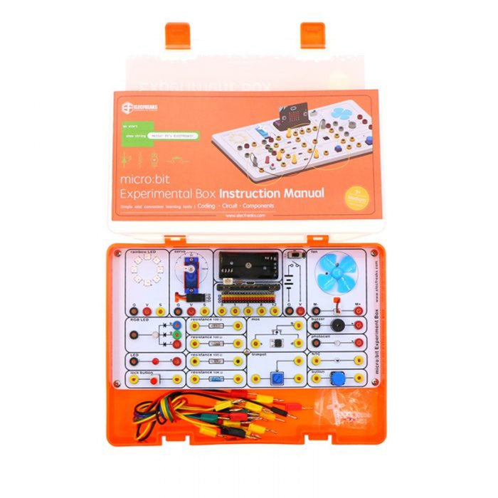 Experiment box for micro:bit (with micro:bit)