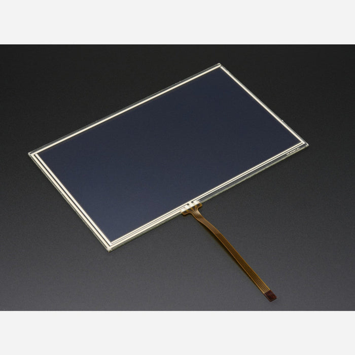Resistive Touchscreen Overlay - 7 diag. 165mm x 105mm - 4 Wire