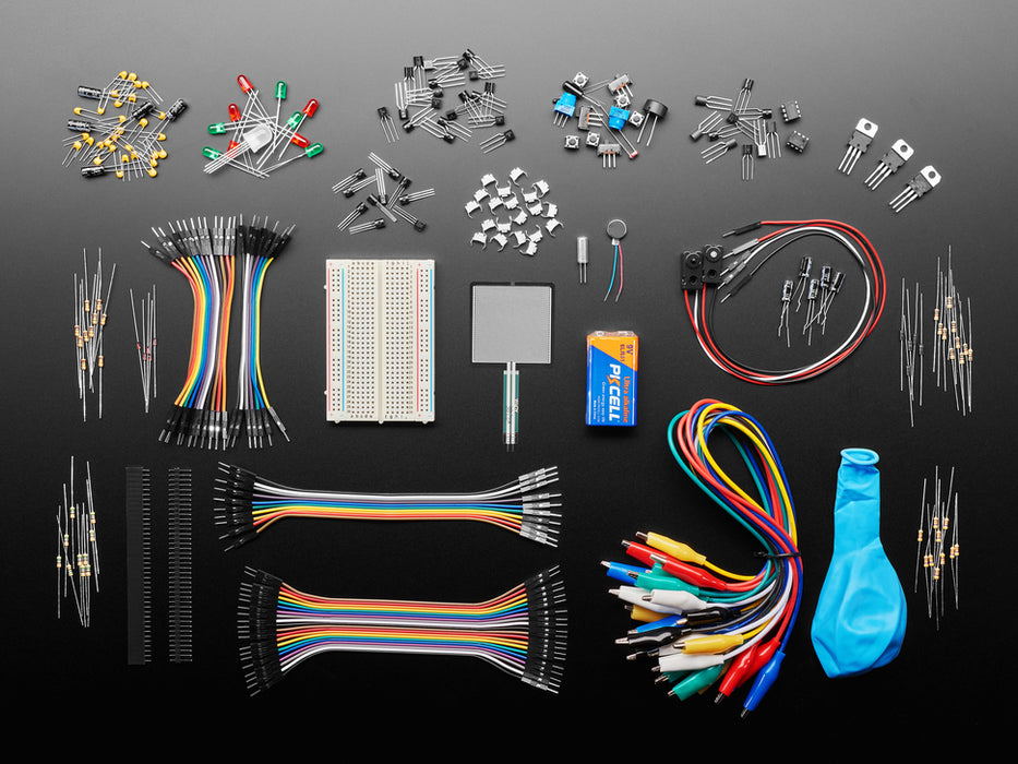 Parts Bundle for Introduction to Breadboarding by Jen Fox