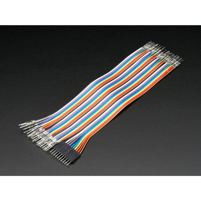 Premium Male/Male Raw Jumper Wires - 40 x 6 (150mm)