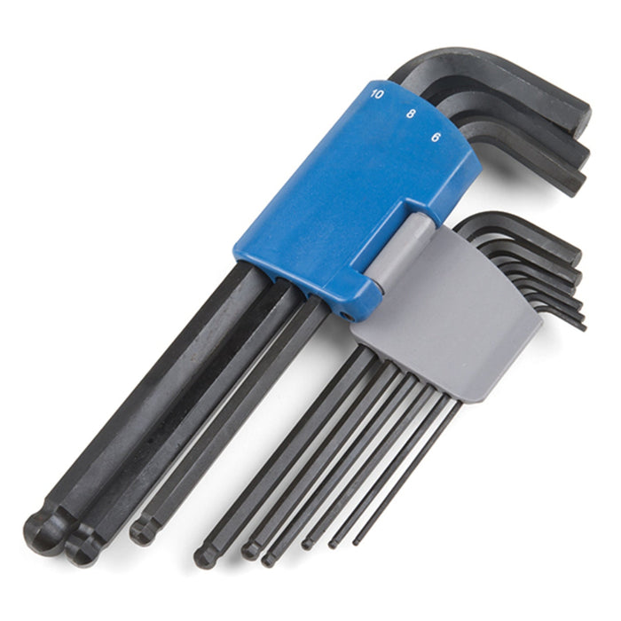 Hex Key Set - Metric (Ball End, 9 Pieces)