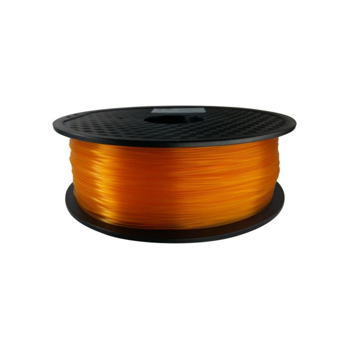 PLA Filament 1.75mm, 1Kg Roll - Transparent Orange