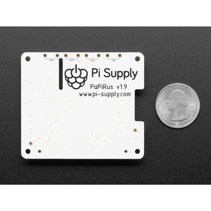 PaPiRus 2.7 eInk Display HAT for Raspberry Pi from Pi Supply