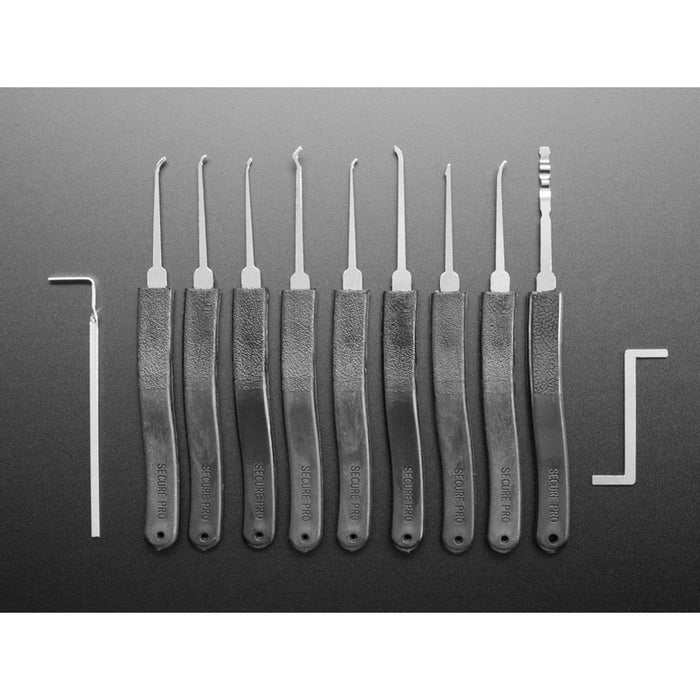 Basic Lock-sport Pick Set - 9 Picks and 2 Wrenches