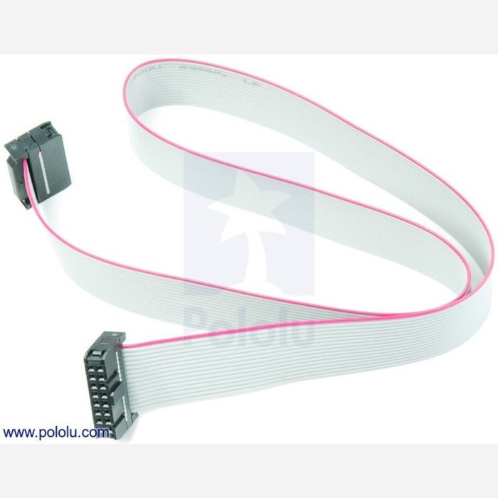 16-Conductor Ribbon Cable with IDC Connectors 20"